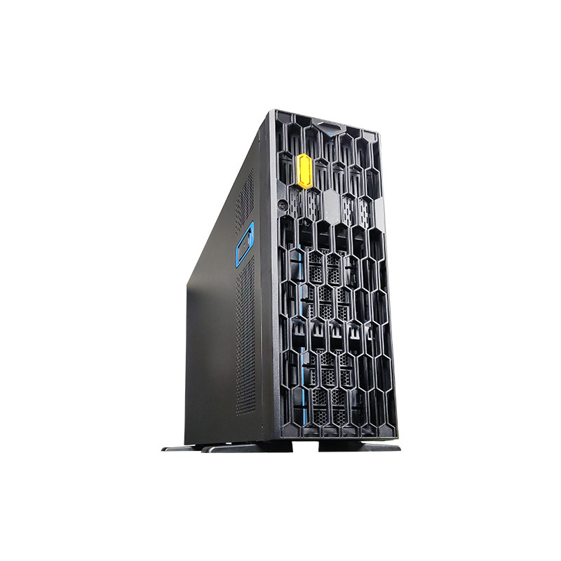 勤诚SR11369 5GPU服务器工作站机箱全塔式4U机架互转冗电 送SAS线