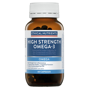 澳洲代购直邮Ethical三倍深海鱼油DHA高浓度Omega-3新包装795mg