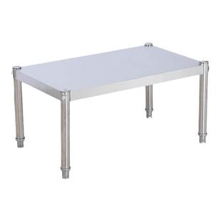 厨房不锈钢置物架台面加高微波炉烤箱架加高一单层电器调料架灶台