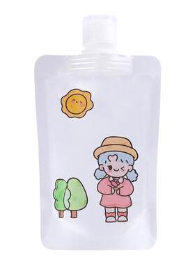 旅行分装瓶挤压式乳液便携分装袋