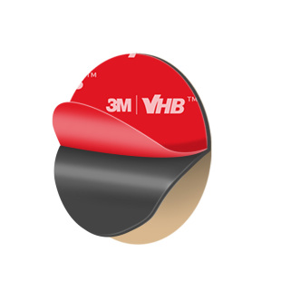 3M5952强力双面胶高粘度汽车用圆形加厚耐高温ETC防水VHB泡沫黑色