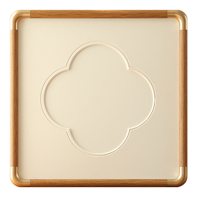 简单派仿铜角书法相框