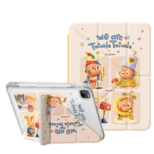 适用ipad11保护壳2025新款air4/5平板套亚克力mini7/6防摔苹果10/9/8代全包a16防摔弯10.9寸Y型魔法星星pro11