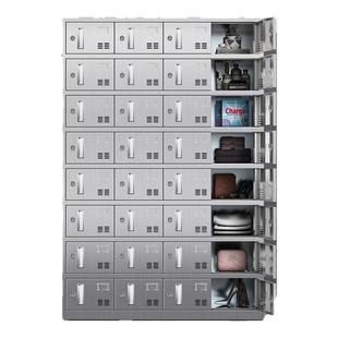 304不锈钢更衣柜工厂无尘车间浴室员工更衣柜多门鞋子储物收纳柜