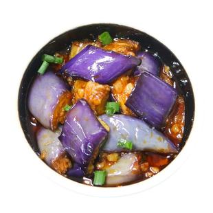 老土锅肉末茄子商用外卖速食料理包半成品预制菜盖浇饭小碗菜220g