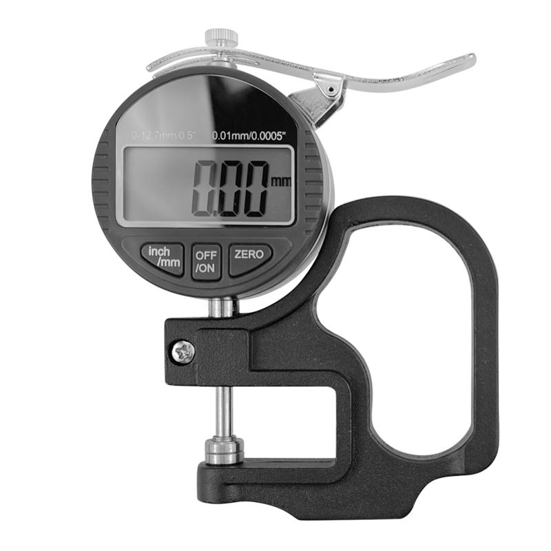 高精度数显侧厚仪千分尺测厚规0.001薄膜纸张板材线缆车衣厚