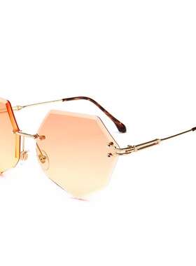 新款网红墨镜复古原宿风渐变色