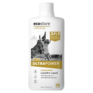 新西兰ecostore宜可诚洗衣液天然洁净除菌超能三合一925ml浓缩
