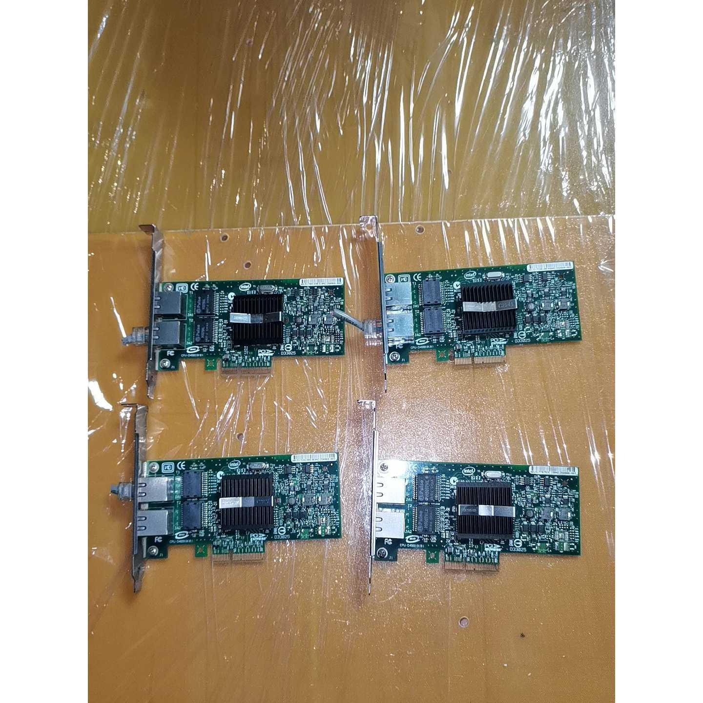 议价Intel EXPI9402PT千兆双口网卡四张,拆机货,实