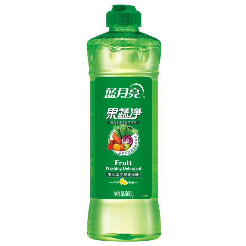 蓝月亮果蔬净500g洗洁精