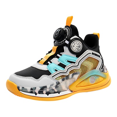 巴布豆男童篮球鞋春秋新款