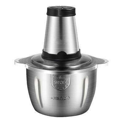 酷德森电动打肉机玻璃碗饺子馅家用料理绞菜机双档小型多功能果汁