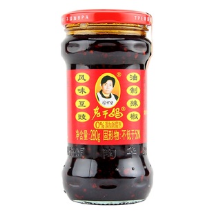 陶华碧老干妈贵州风味豆豉280g商用香辣脆家用风味鸡油辣椒下饭酱