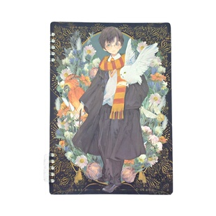 哈利波特本子华纳正版B5活页本人物本子赫敏周边可替换芯记事本