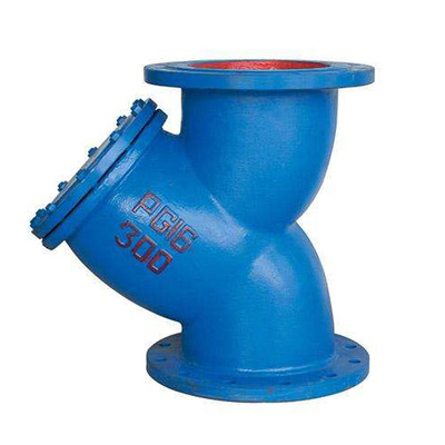 GL41H-16法兰过滤器Y型过滤球墨铸铁DN25 40 50 80 100 150 200