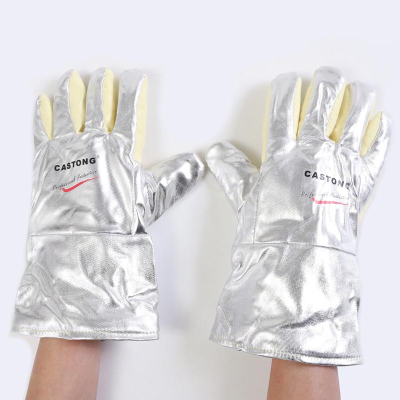 CASTONG卡司顿500度耐高温手套 铸造烤炉烤箱工业隔热棉YERR15-34