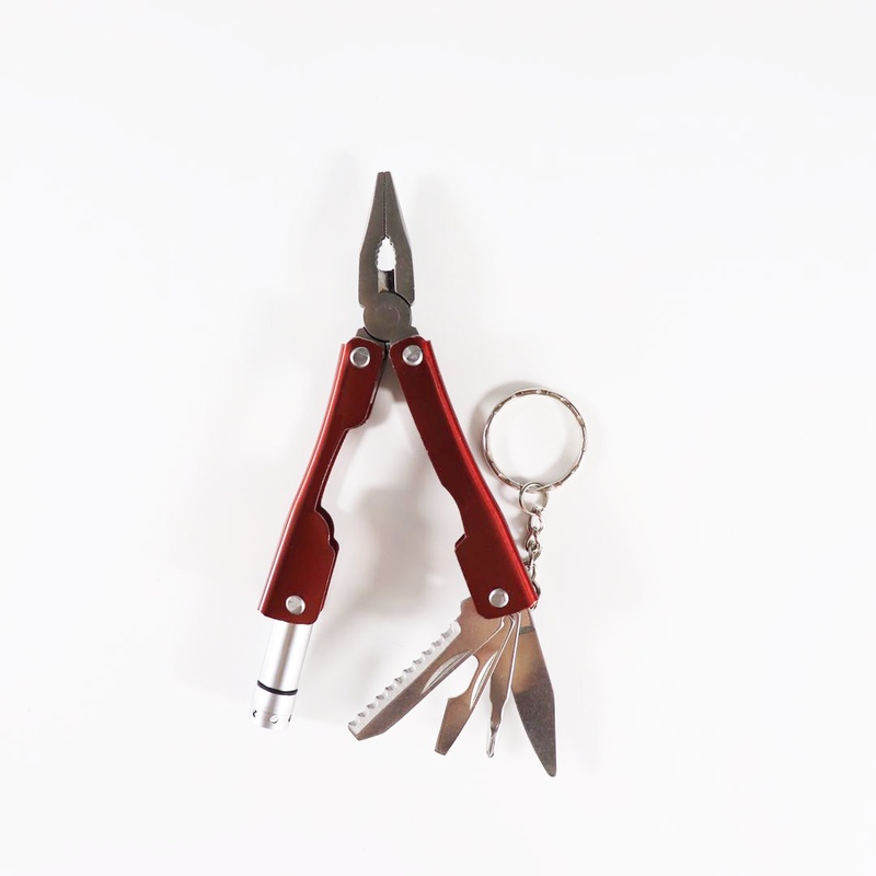 GH277686蓝灯钳多功能带灯十元店货源户外实用工具野营钳