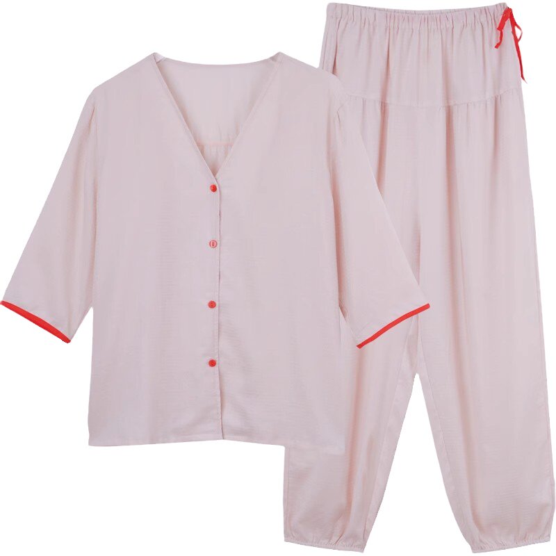 柔软朵朵·可可睡衣粉色女纯棉