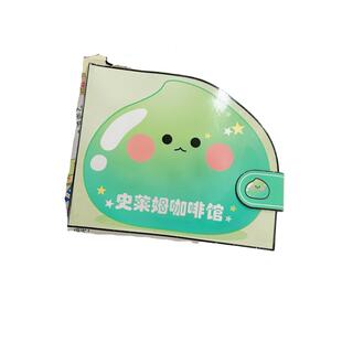 史莱姆安静书免裁剪手工diy制作材料包全套小女孩子的玩具豆豆本女生手帐贴纸素材本儿童手账立体贴画