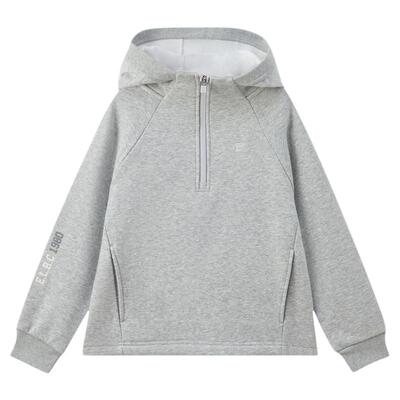 elandkids女童机能运动风卫衣