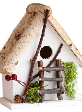 觅点鸟屋阳台花园庭院装饰摆件