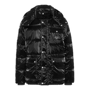 PHILIPP PLEIN 男士经典徽标厚款连帽夹克外套秋冬