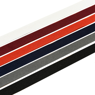 时尚侧边条装饰条纹织带男女服装运动裤镶衣袖辅料宽1cm涤纶彩色