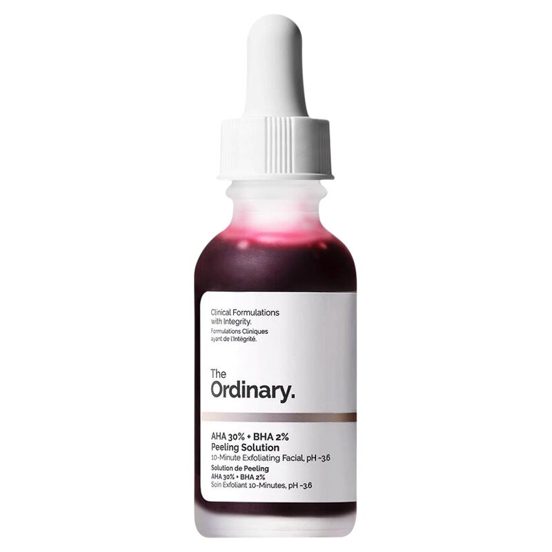 The Ordinary 30%果酸精华面膜水杨酸精华控油改善肌肤去闭口粉刺