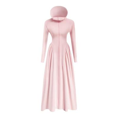 防晒衣女长款户外防紫外线大裙摆