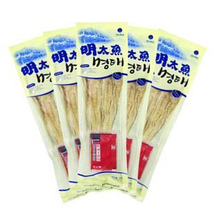 颜氏韩味延边特产明太鱼干即食手撕宣板鱼干带蘸料包邮下酒小菜