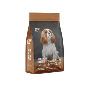 胖丁全犬期冻干狗粮泰迪博美柯基通用营养均衡多拼不挑嘴全价犬粮