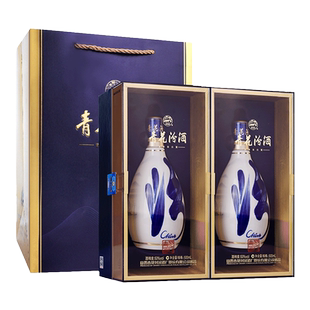 山西杏花村汾酒53度汾酒青花30 500mL*2瓶装白酒送礼商务宴请汾30