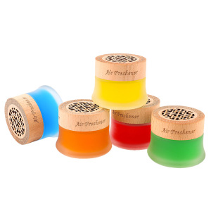 2瓶车载香水室内香薰空气清新剂除异味持久留香除臭固体香膏车内装饰摆件