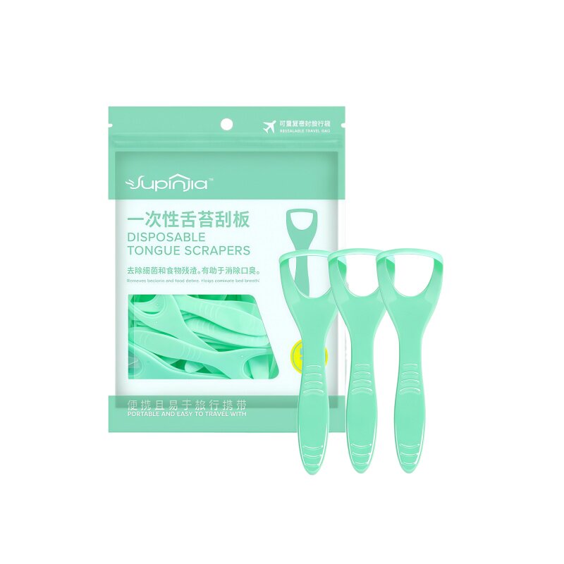 一次性袋装刮舌器舌苔清洁器