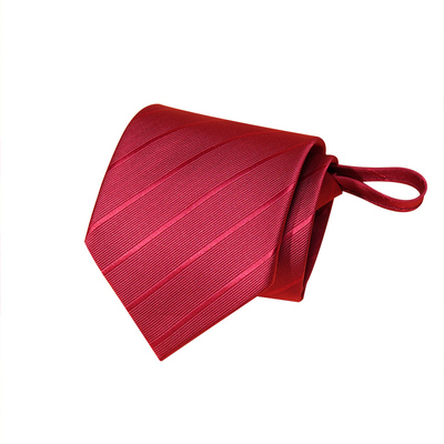 罗蒙领带结婚新郎免打结