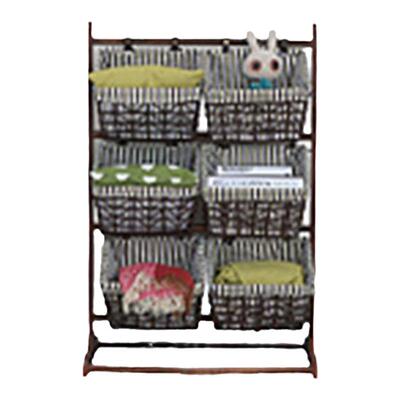 实木置物架卧室客厅收纳架家用