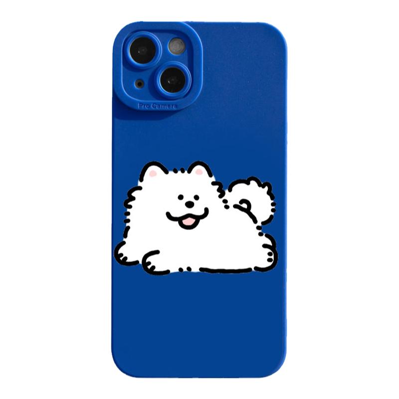 小狗跑来iPhone15手机壳苹果14Promax套13网红12Pro个性创意x原创小众xr不会撞壳xsmax全包防摔8