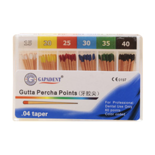 牙科材料 天津加发小 大锥度牙胶尖 02锥度 04锥度 06锥度牙胶尖