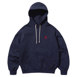 AECA韩国男女春季新款日常宽松时尚休闲四叶草连帽卫衣MUSINSA