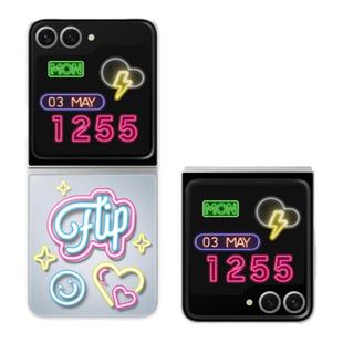 三星原装zflip6指环硅胶保护壳flip7fe官方手机壳f741轻薄时尚发光主题卡片套小折叠w25flip原厂正品防摔外壳