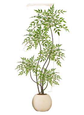 仿真绿植南天竹假物室内大