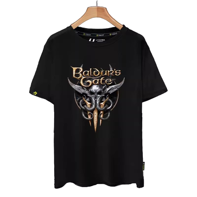 博德之门3游戏steam周边t恤衫