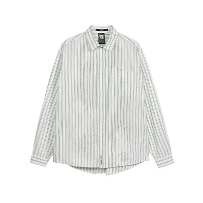 SPELLEDIT宽松条纹衬衫