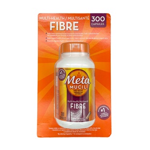 加拿大原装Metamucil美达施膳食纤维胶囊300粒