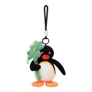 优迈正版pingu企鹅挂件毛绒企鹅花语系列毛绒挂件背包挂饰礼物女