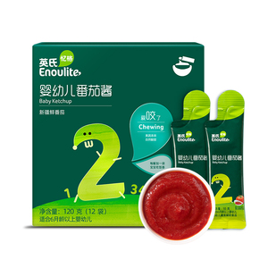 英氏拌拌酱婴幼儿番茄酱调味宝宝辅食调料官方正品旗舰母婴店同款