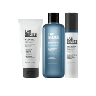 【新年礼物】LAB朗仕充能保湿情节男护肤品套装洗面奶男水乳