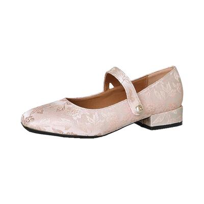 赵逸逸新中式浅口单鞋