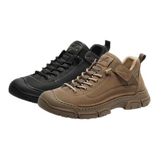 森达男鞋户外工装鞋商场同款秋冬保暖鞋厚底运动休闲靴子1SV01DD4