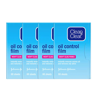 【自营】cleanclear可伶可俐吸油纸6包面部控油女脸部男吸油面纸